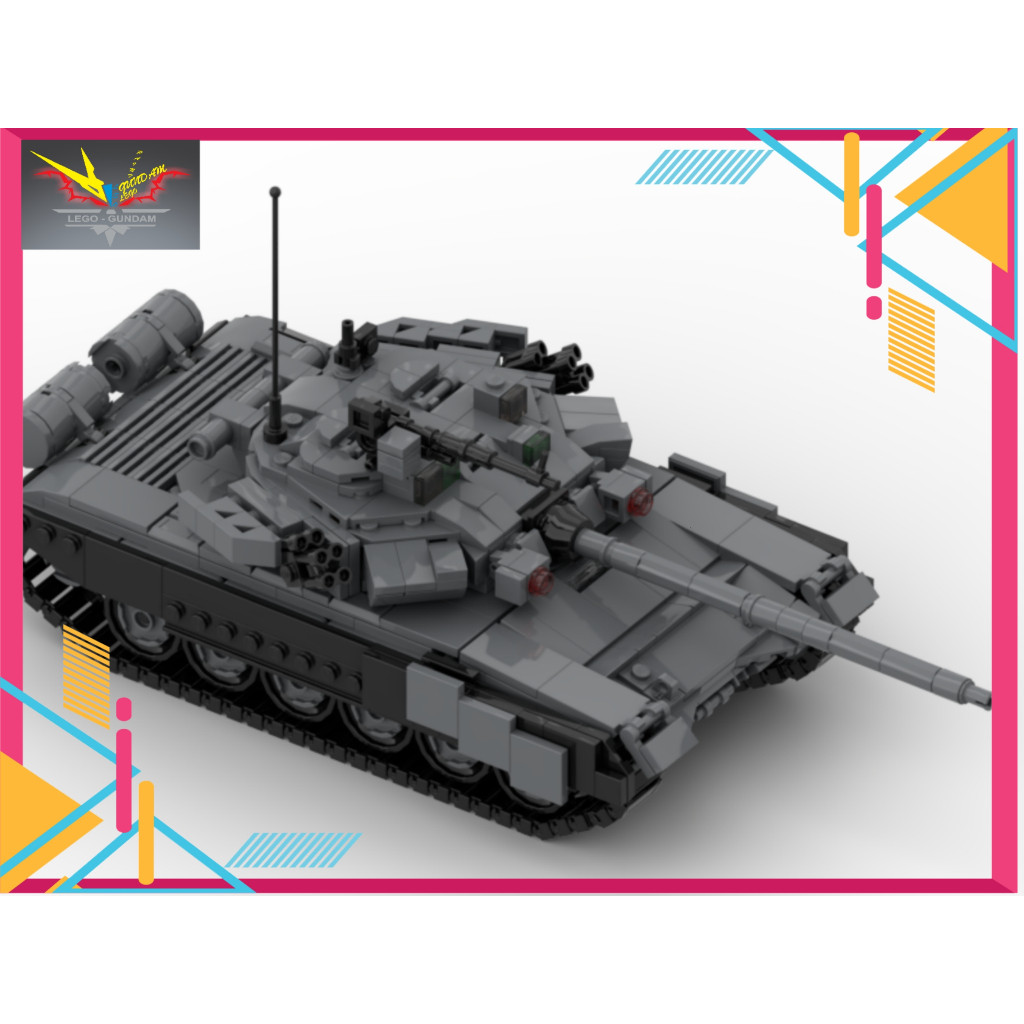 Moc Army Tank T-90A Assembly Toy | Shopee Malaysia