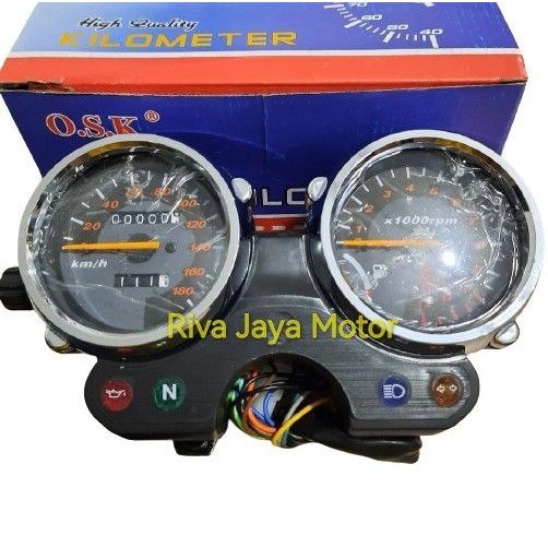 Speedometer Spedo Assy Rx King New Rxking New Chrome Black Speedometer ...