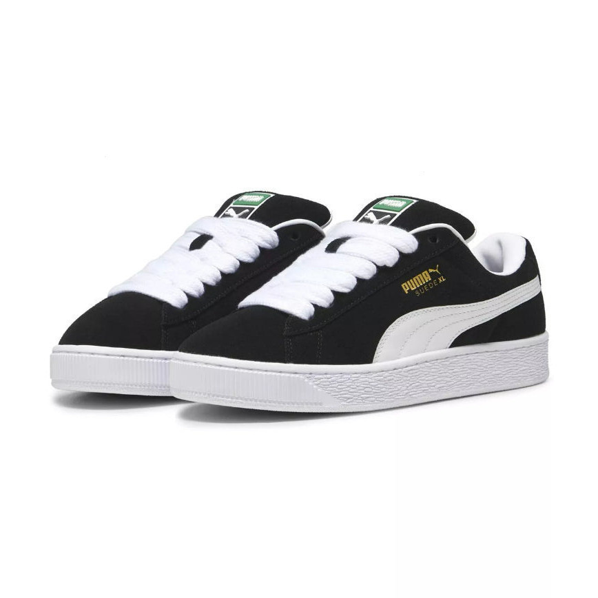 PUMA Suede XL 395205 02 Black White Unisex (LF) | Shopee Malaysia