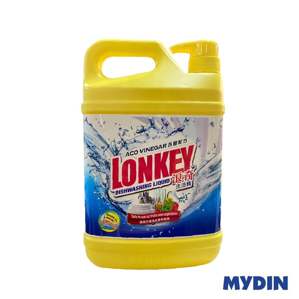 Lonkey Dishwashing Liquid Aco Vinegar (1.8kg) | Shopee Malaysia