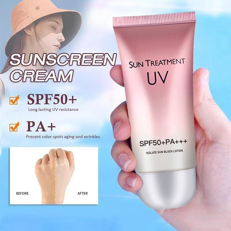 Intensive UV Sunblock Cream SPF50+ PA+ Sunscreen Refreshing Sunblock ...