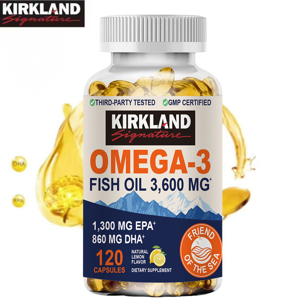 KIRKLAND Omega 3 Fish Oil with EPA & DHA Optimal Essential Fatty Acids