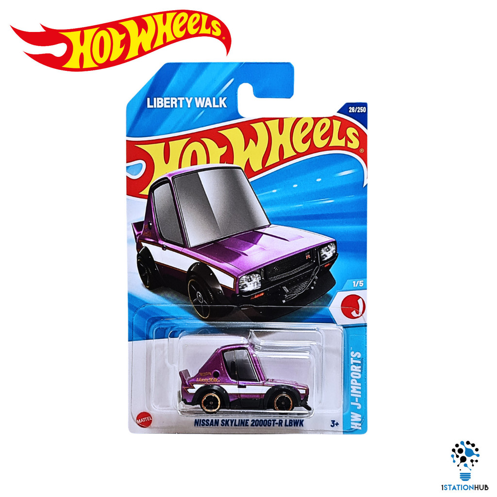 Hot Wheels Nissan Skyline 2000GT-R LBWK 2021 - Édition J-Imports A1, Boîte Non Ouverte