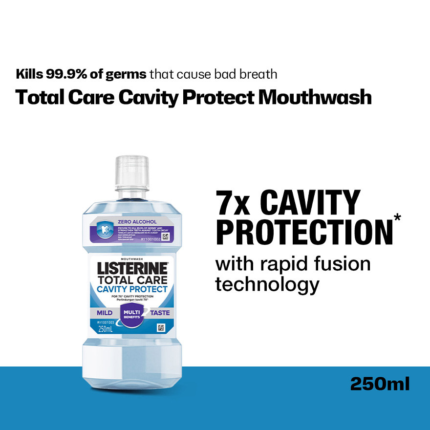 LISTERINE Total Care Cavity Protect 250ml | Shopee Malaysia