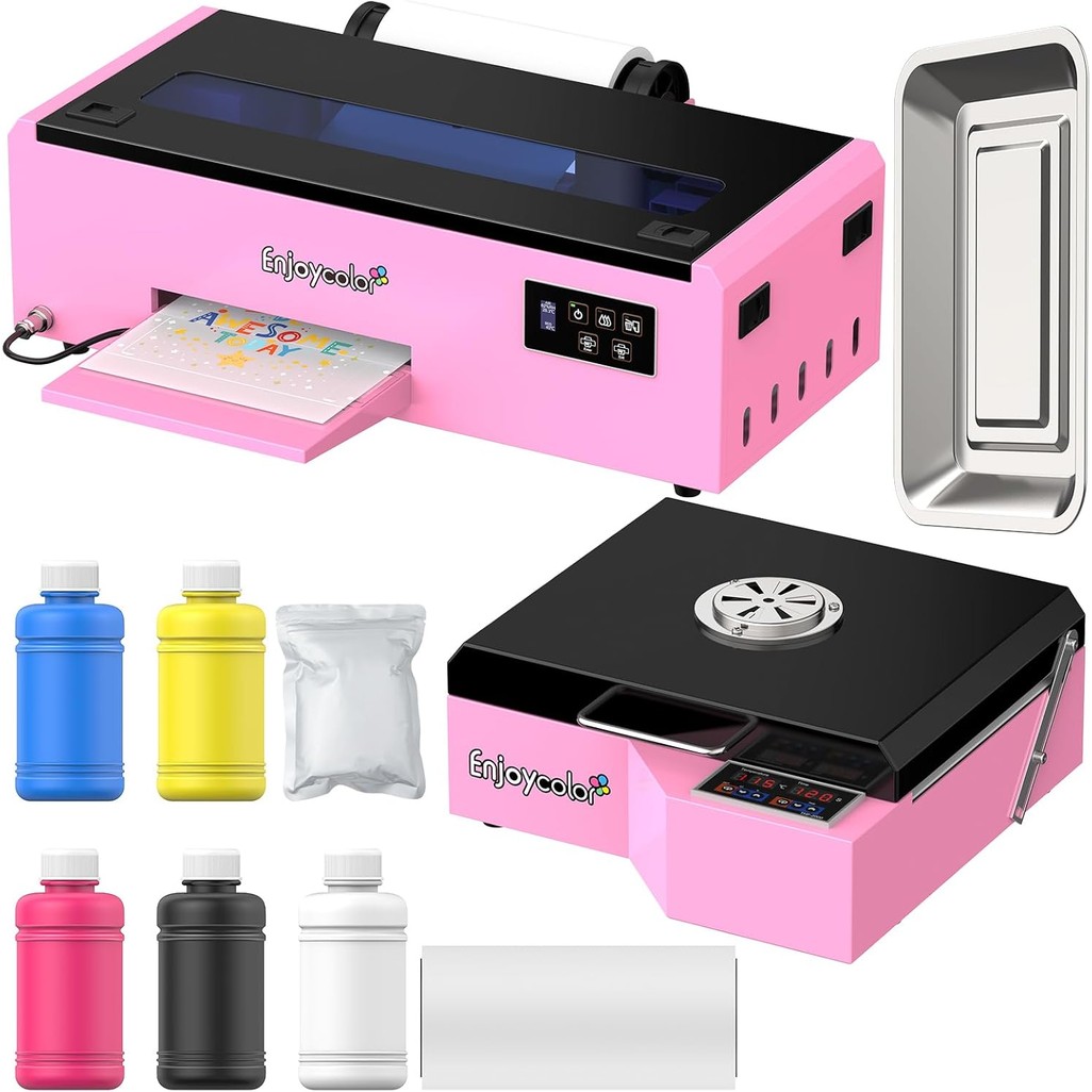 EnjoyColor A4 DTF Printer and Oven, DTF Transfer Printer Machine for ...