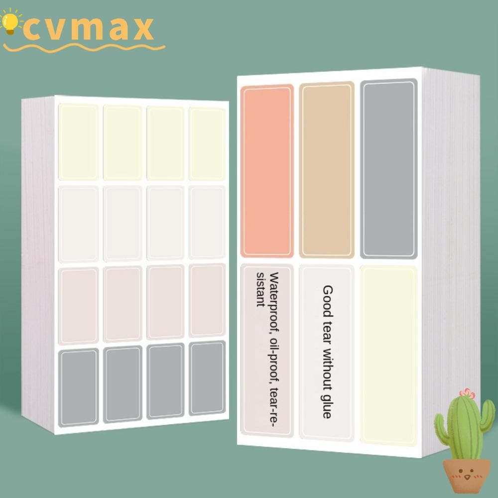 CYMX Name Stickers, Colorful Rectangle Name Label, Mailing Self ...