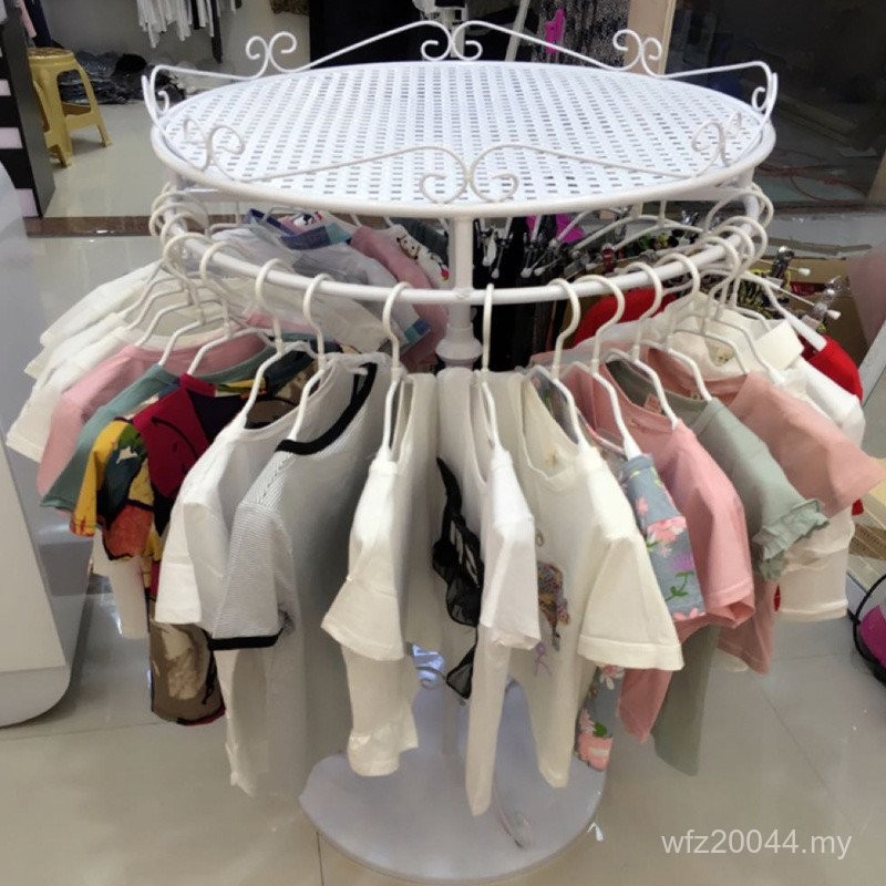 Display Rack Nakajima Rack Display Rack Round Rotating Shelf Hanger ...