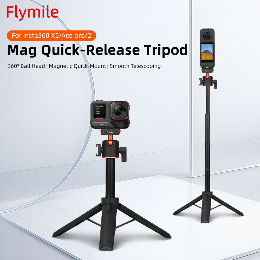 For Insta360 X6/Ace Pro2 tripod extension rod X5/X4 extended selfie ...