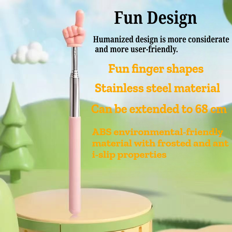 Kids Reading Retractable Little Finger Reading Stick Pointer Teaching ...