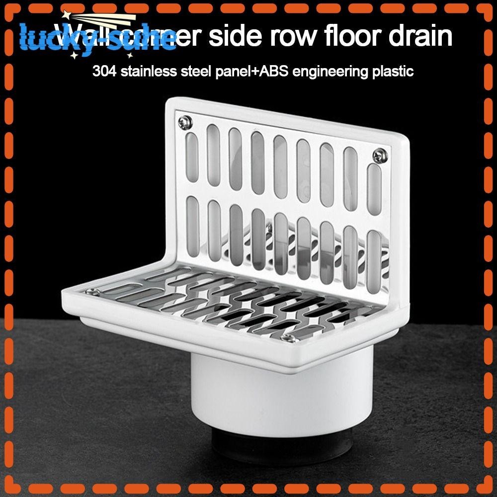 LUCKY-SUHE Roof Side Row Floor Drain, Downpipe Strainer Anti-blocking ...