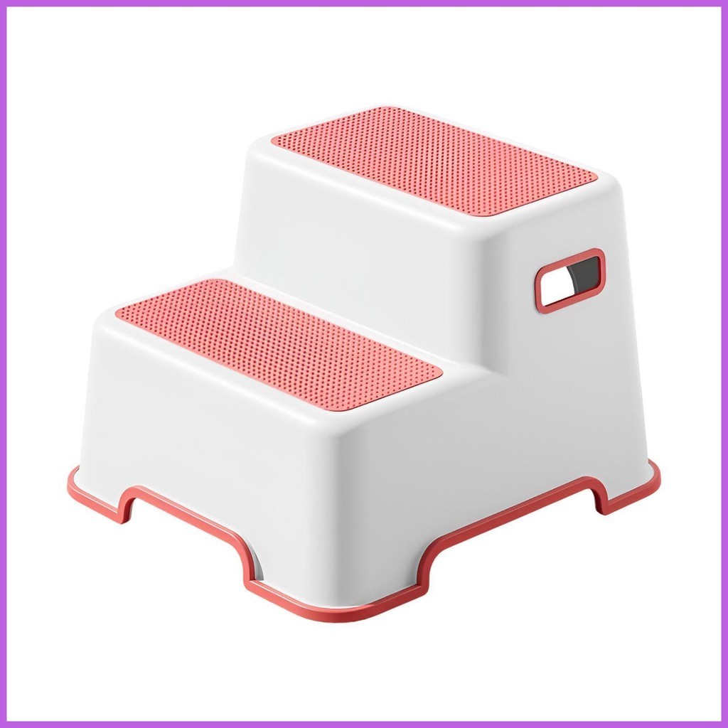 Potty Training Step Stool 2-Step Potty Training Foot Stool Anti-Slip ...