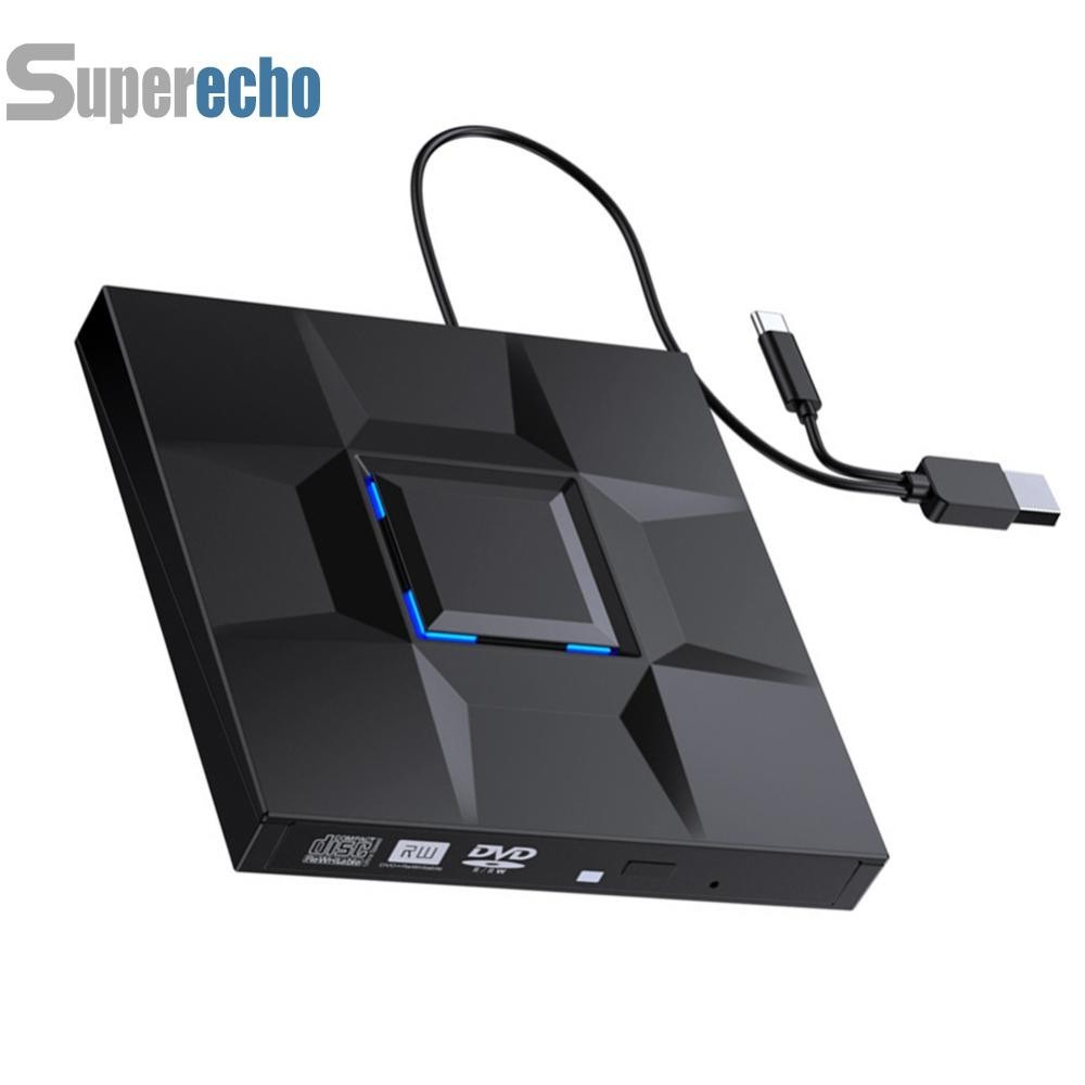 Optical Disk Drive USB3.0 Type-C CD Reader Rewriter DVD/CD-RW for ...