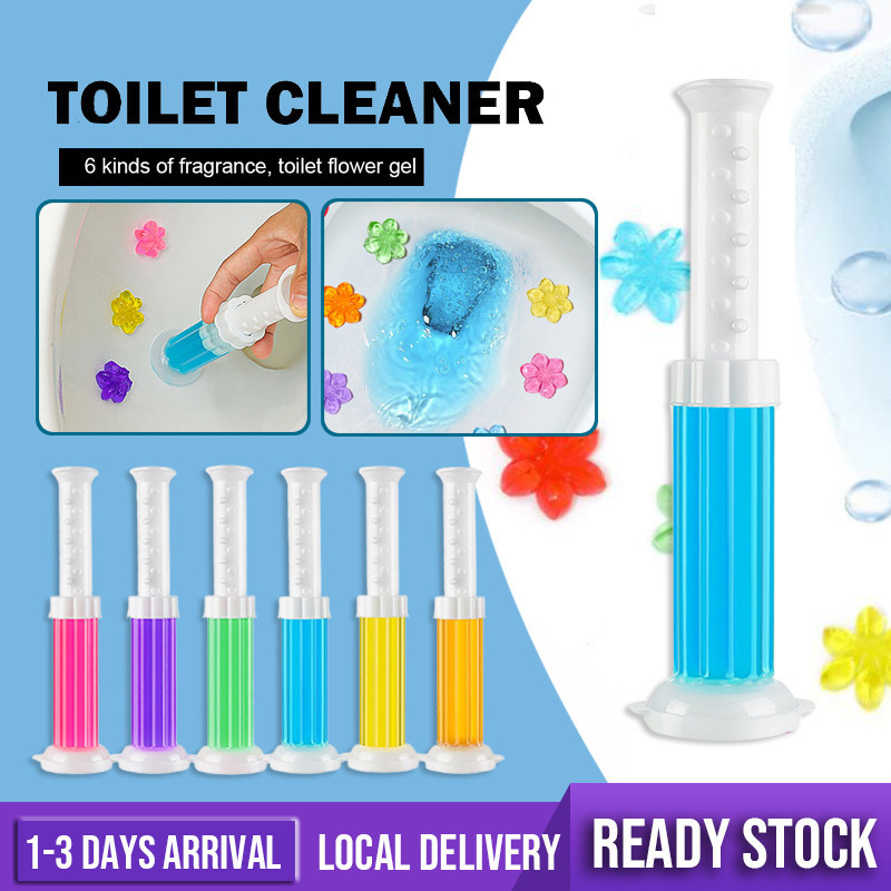 Korean Toilet Gel Bathroom Flush Water Refresh Perfume Scrubble Bubble ...
