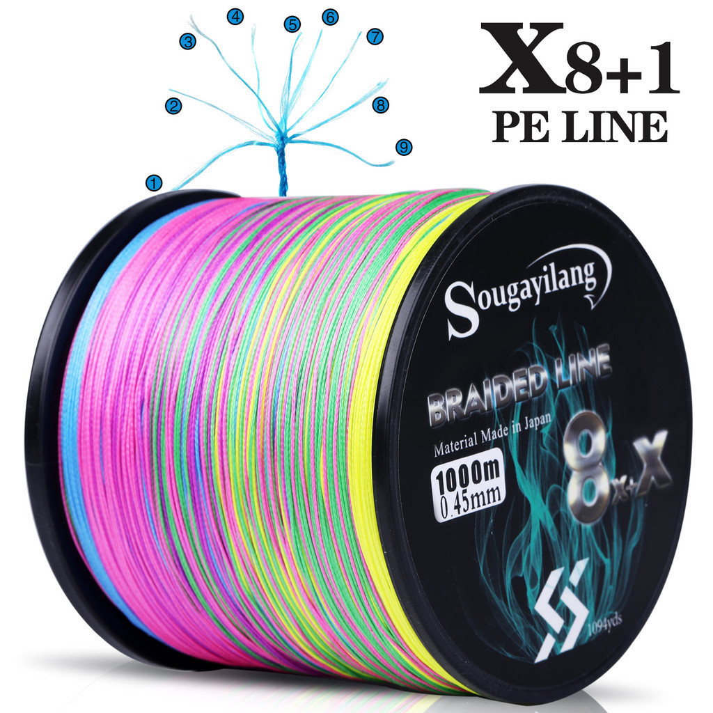 Dorisea Blade Fishing Line – 8 Strands Braided PE – 300M To 1000M – 0.10-0.55mm