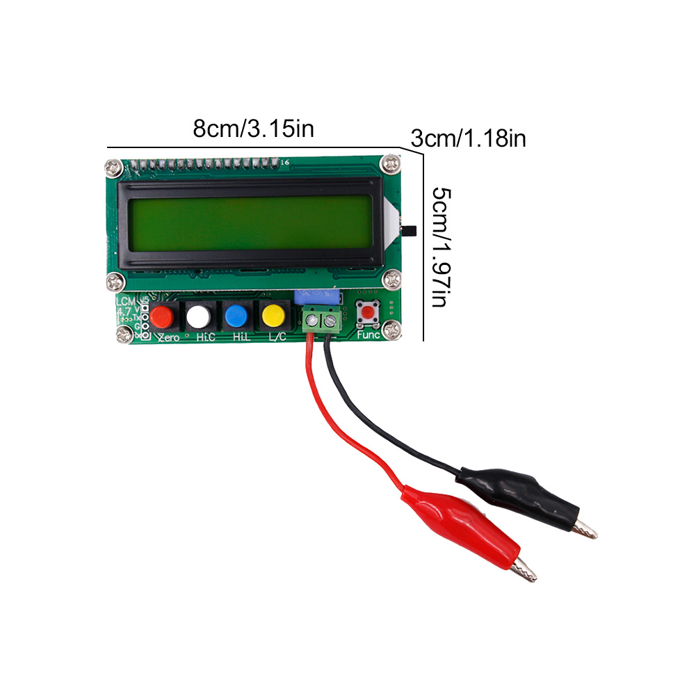 uk LC100-A Digital Capacitance Meter Tester Mini USB Interface with USB ...