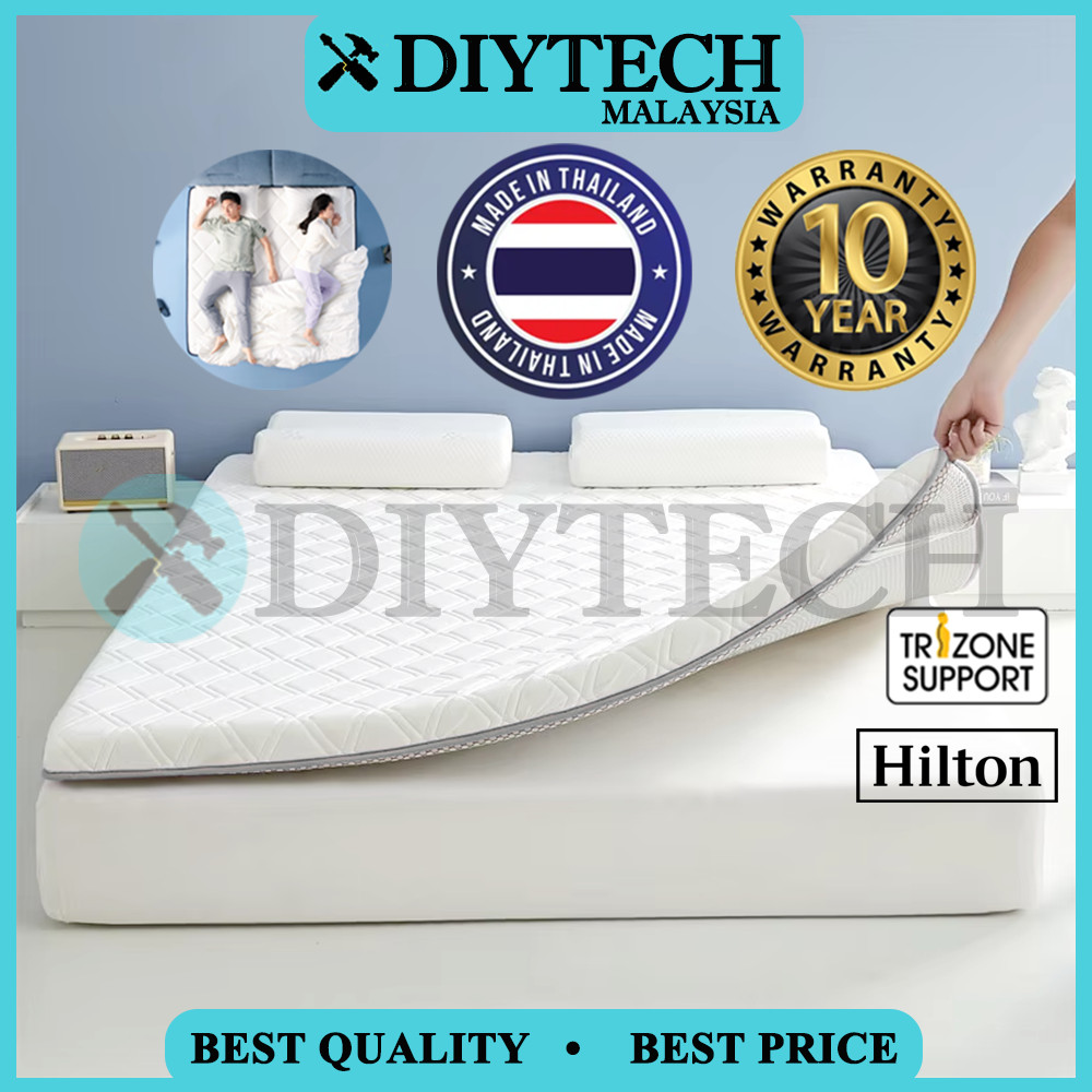 (READY STOCK) BuzzTech Memory Foam Topper Mattress King Queen Single ...