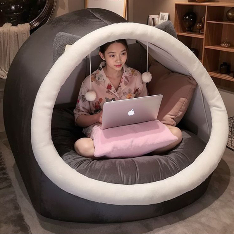 Lazy Sofa Human Kennel Huge Tent Four Seasons Universal Extra Thick ...