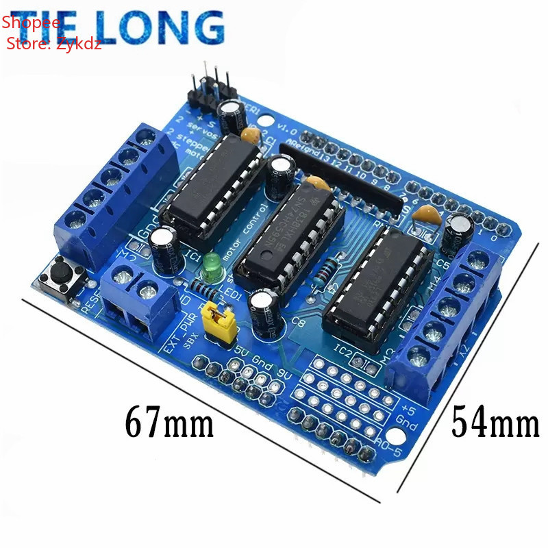 L293D Stepper Motor Driver Board Control Shield Module Motor Drive ...