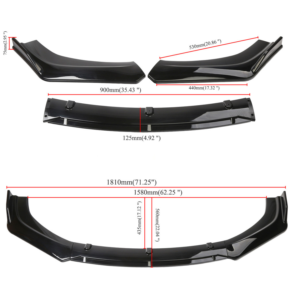 Car Universal Three-Stage Front Shovel Car Modification Front Shovel ...