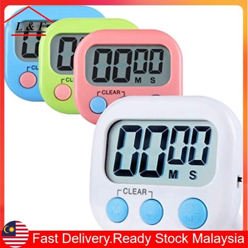 Electronic Timer Kitchen Digits Strong Magnetic Simple Operation for ...