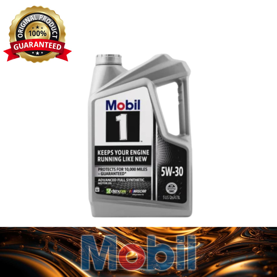 124317(NP) NEW PACKING MOBIL 1 Advanced 5W30 SN PLUS Fully Synthetic ...