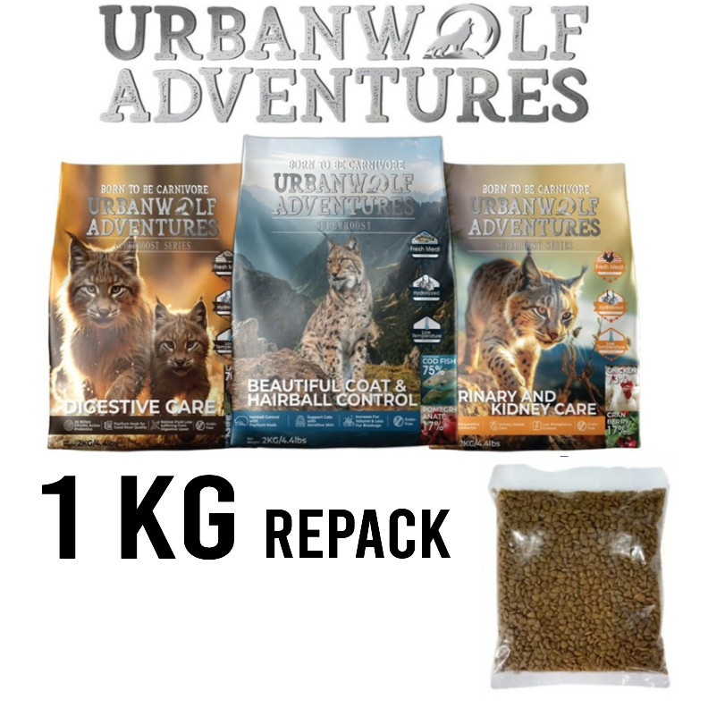 [Box Packing] Urbanwolf Adventures (1kg Repack) SUPERBOOST Series Cat ...