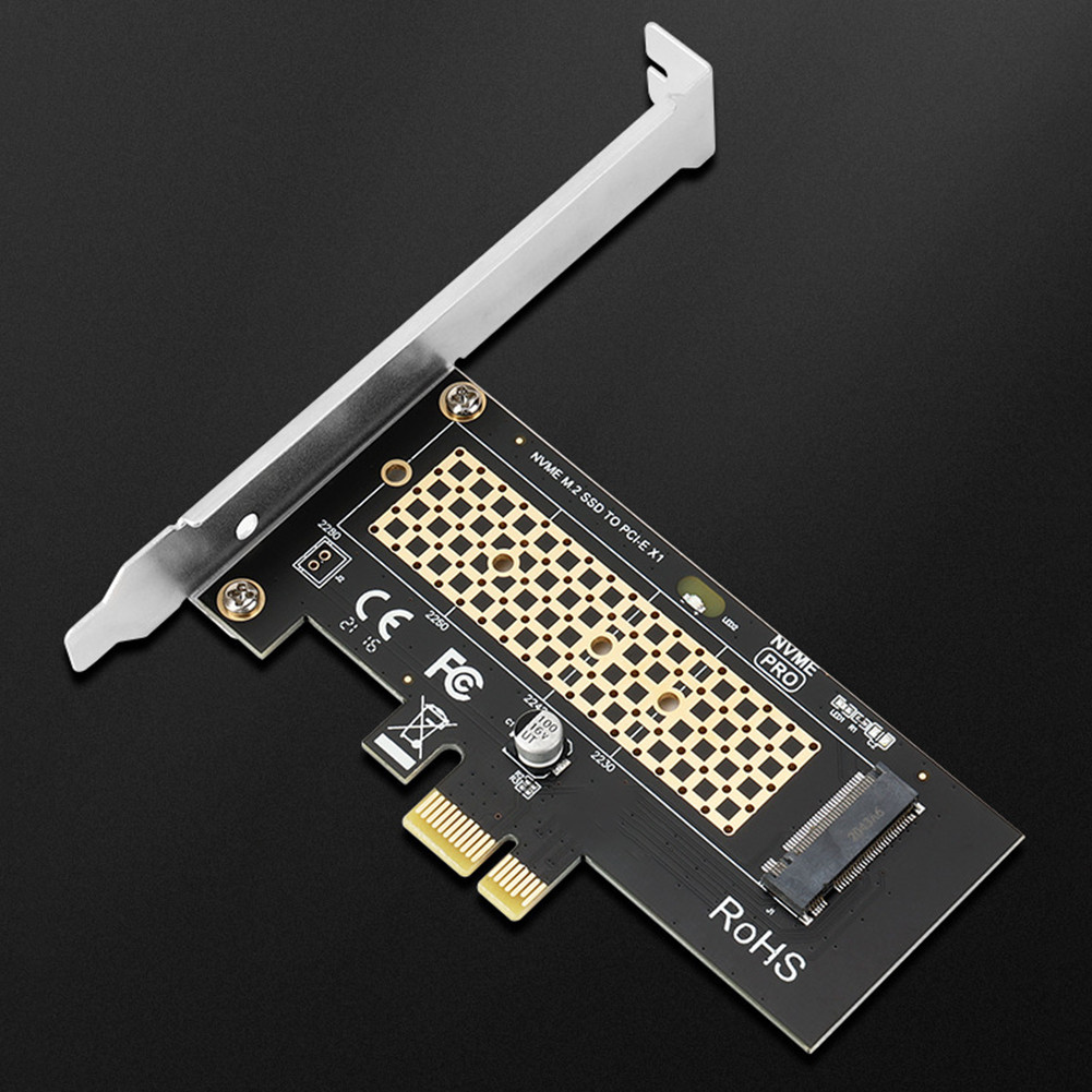 M.2 NVME SSD To PCIe 3.0 X1 Adapter Card 8Gbps M Key SSD PCIE X1 ...