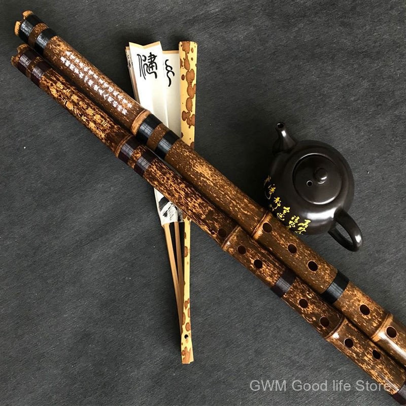 Xiao Musical Instrument Beginner Black Bamboo Playing Chinese Bamboo