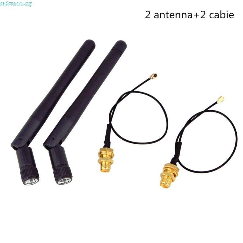 redsunaa 2 4 Ghz Wifi Antenna Iot 3dbi Aerial Rpsma Connector 2 4g