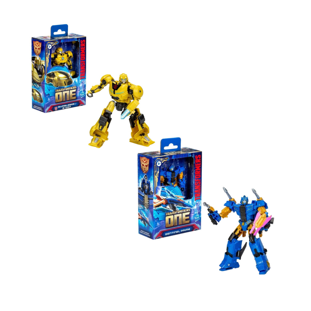 Transformers One Prime Changer Sentinel Prime & Bumblebee Collection ...