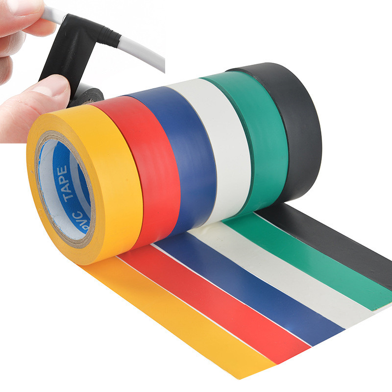 Insulation PVC Electrical Tape Adhesive Electric Insulating Black Tape