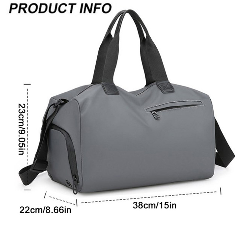 Portable Travel Bag Large Capacity Waterproof Gym Bag For Women Men ...