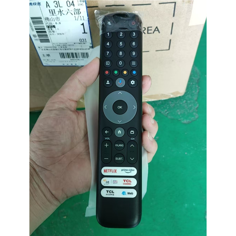 New Remote Control for TCL Remote LCD/LED RC833 with Voice 4K QLED TV ...