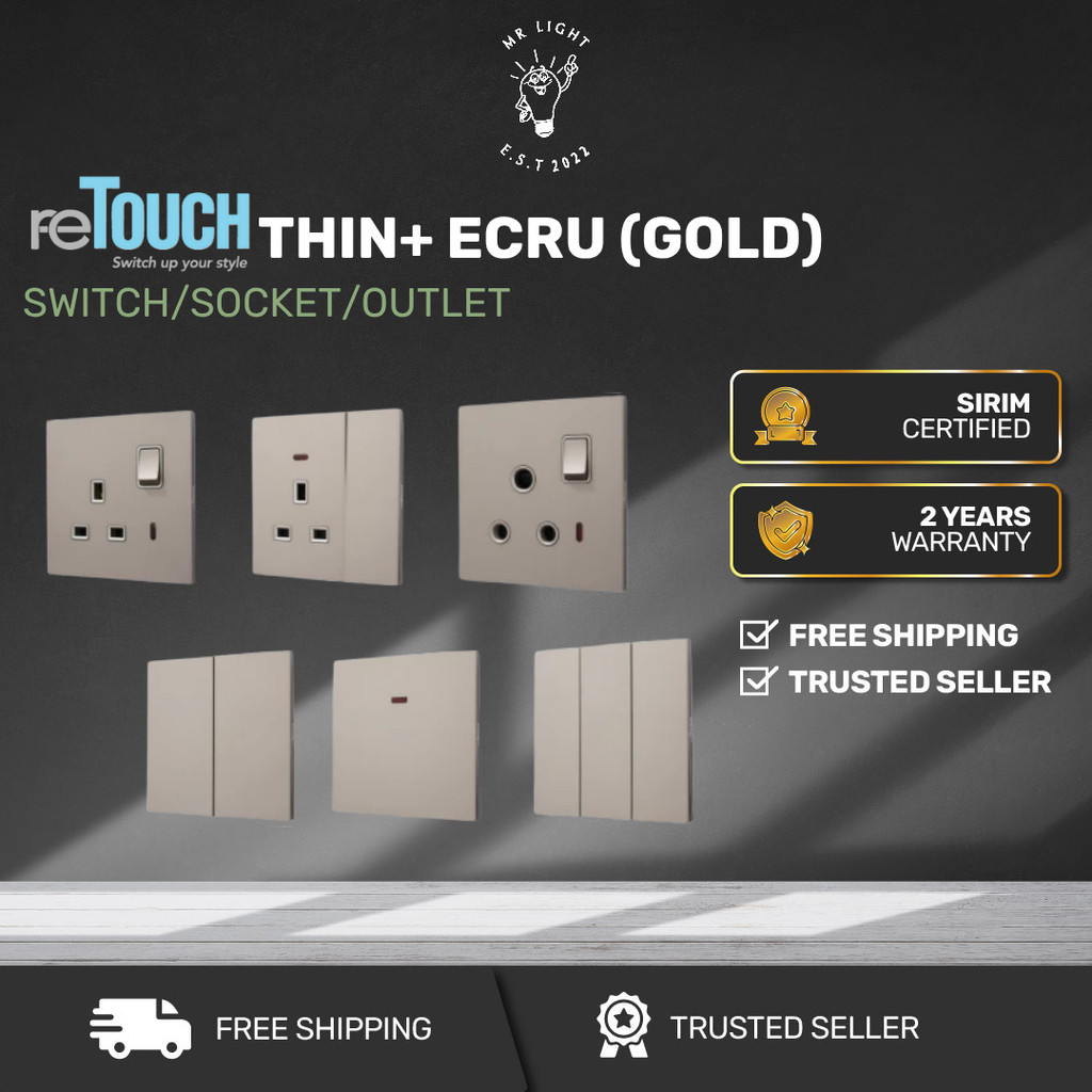 RETOUCH THIN + SOCKET AND WALL SWITCH ULTRA SLIM&THIN SWITCH DESIGN ...