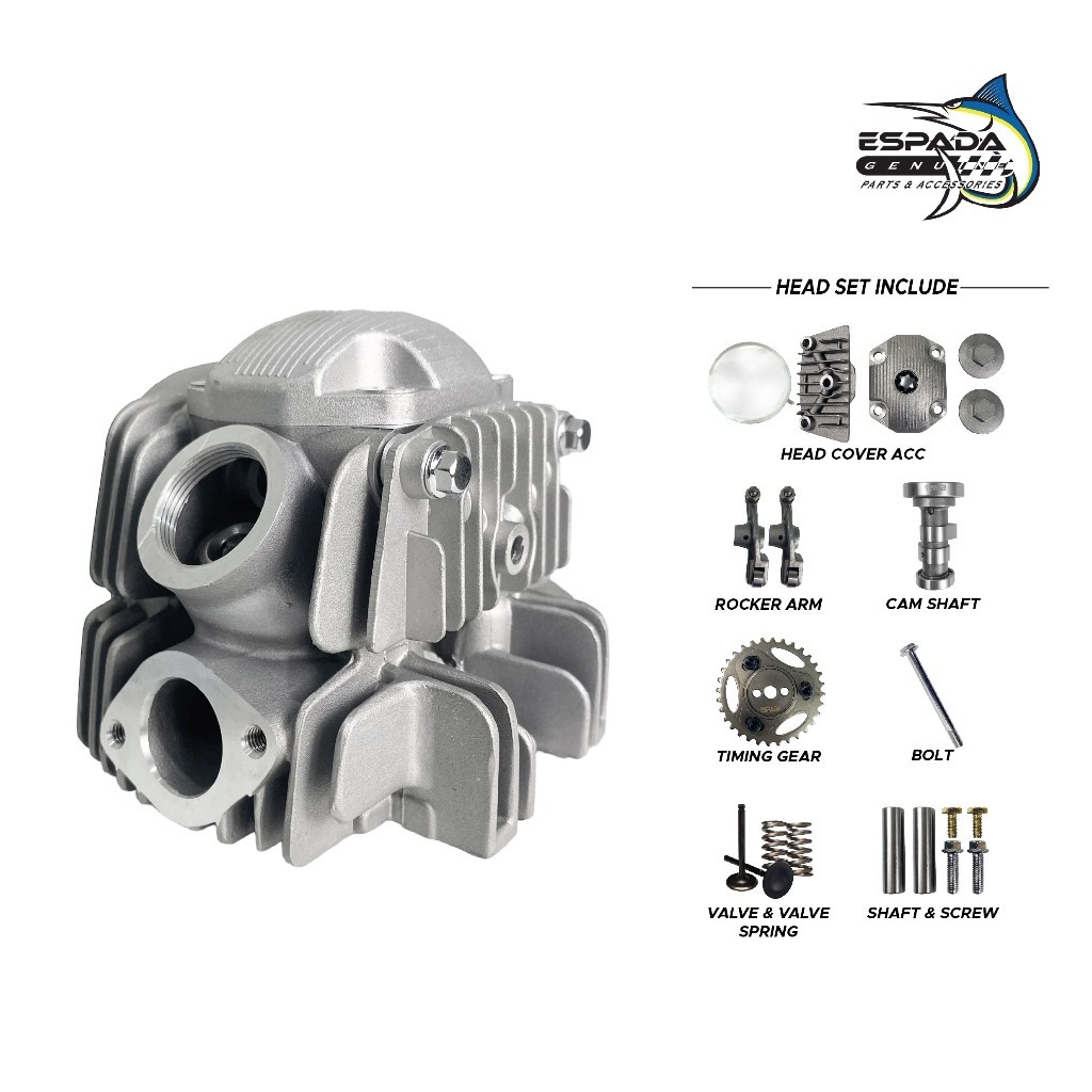 ESPADA RACING HEAD EX5-DREAM DREAM WAVE100 W100 23/27 23 27 KRISS100 ...