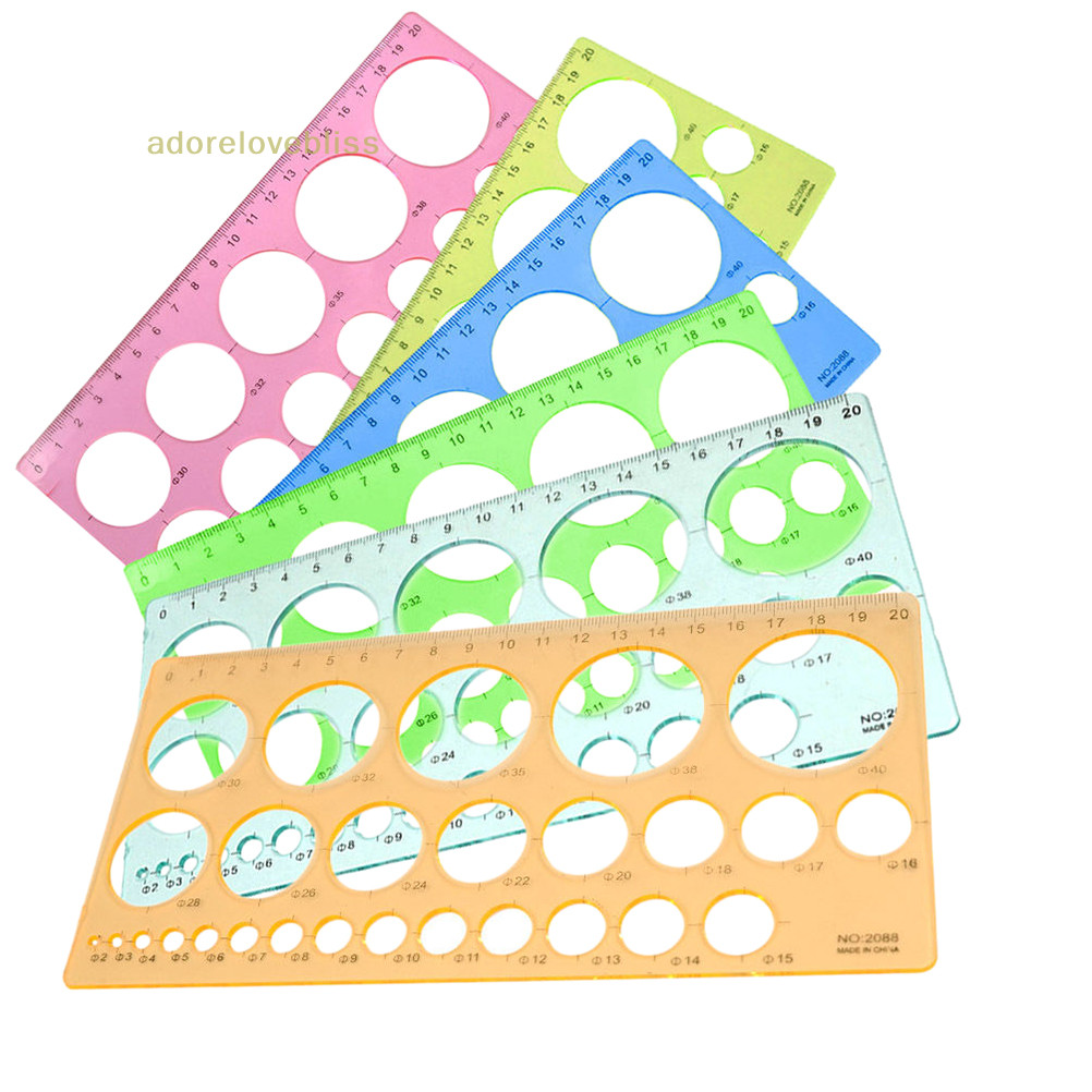 ADD 1X Quilling Ruler Template Tool Kit Circle Size Origami Paper ...