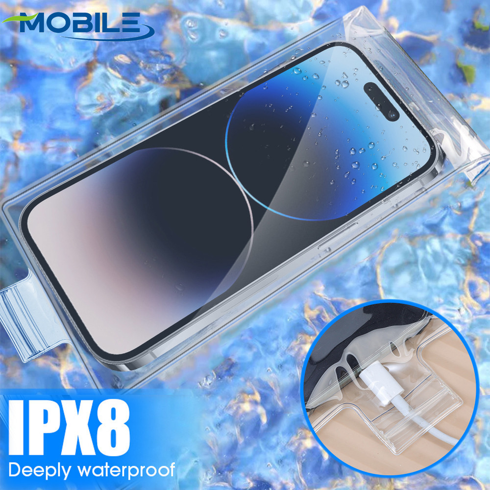 [ Featured ] Airbag Phone Pouch - Phone Waterproof Bags - Transparent ...