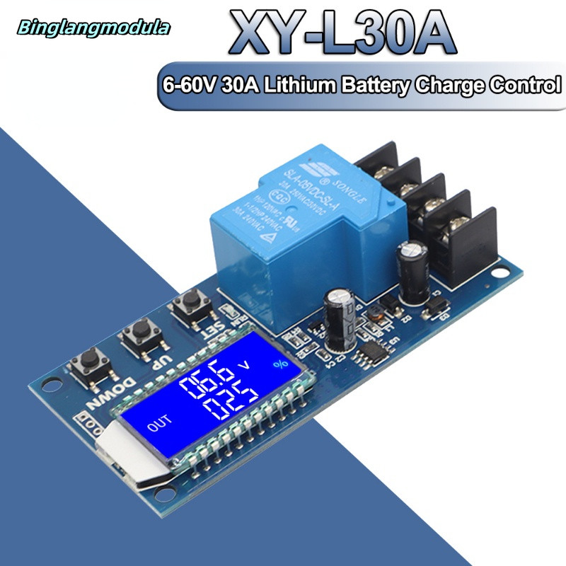 10A Li-ion Charge NC Control Module Protection Board LCD Display 6V-60V #A6-4