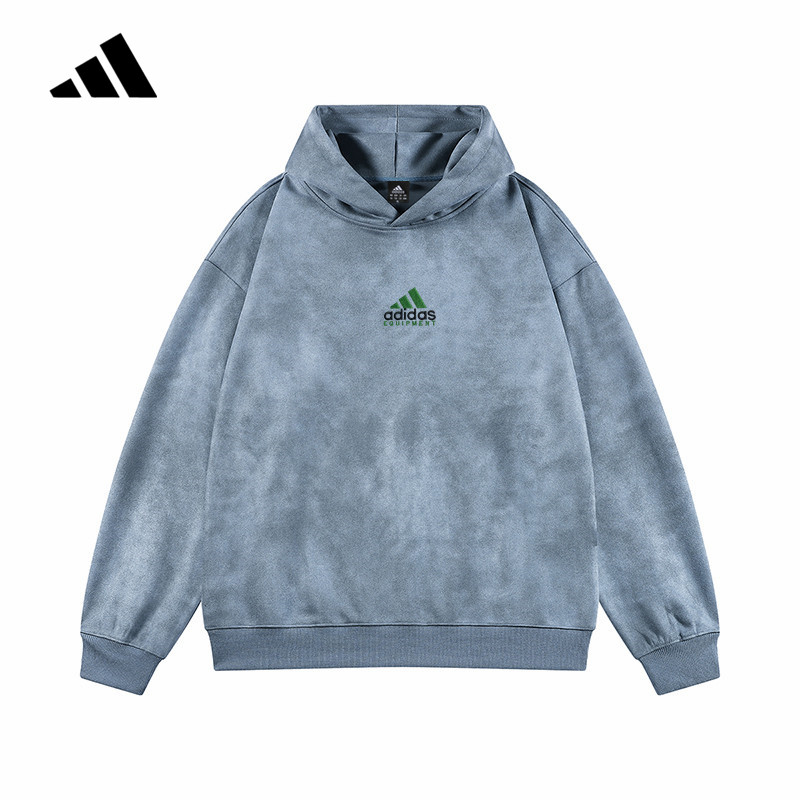 Embroidered Logo Adidas 100 Original Couple Hoodies Sweatshirts Unisex Sportswear for Men Couples Sweater Hoodies Bottoming Shirts for Women Crew Neck Sweater Shopee Malaysia