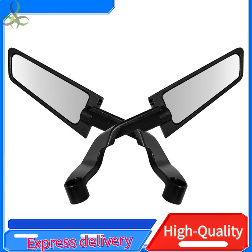 CNC Wind Wing Motorcycle Rearview Mirror Modification Fixed Wing Rear ...
