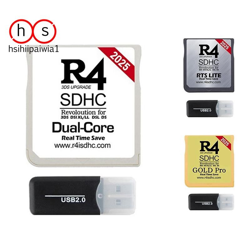 R4 Burning Card Flash Card R4 SDHC Card COM Card Dual Core R4 NDS Game