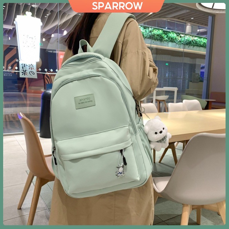 [Ready Stock]School backpack Korean style student bag Large capacity ...