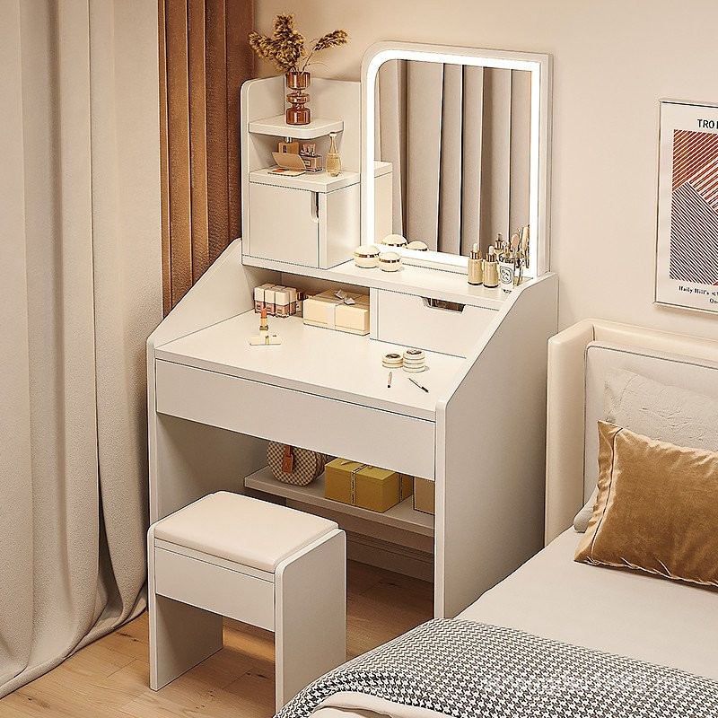 Dressing Table Bedroom Simple Modern Influencer New Style Bedside Table ...