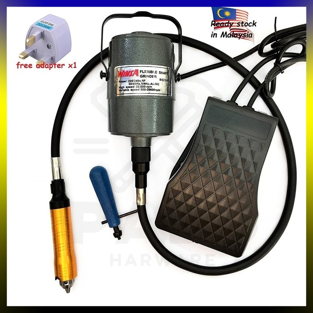 6mm Winsa Electric Hanging Flexible Shaft Grinder Handpiece Mill