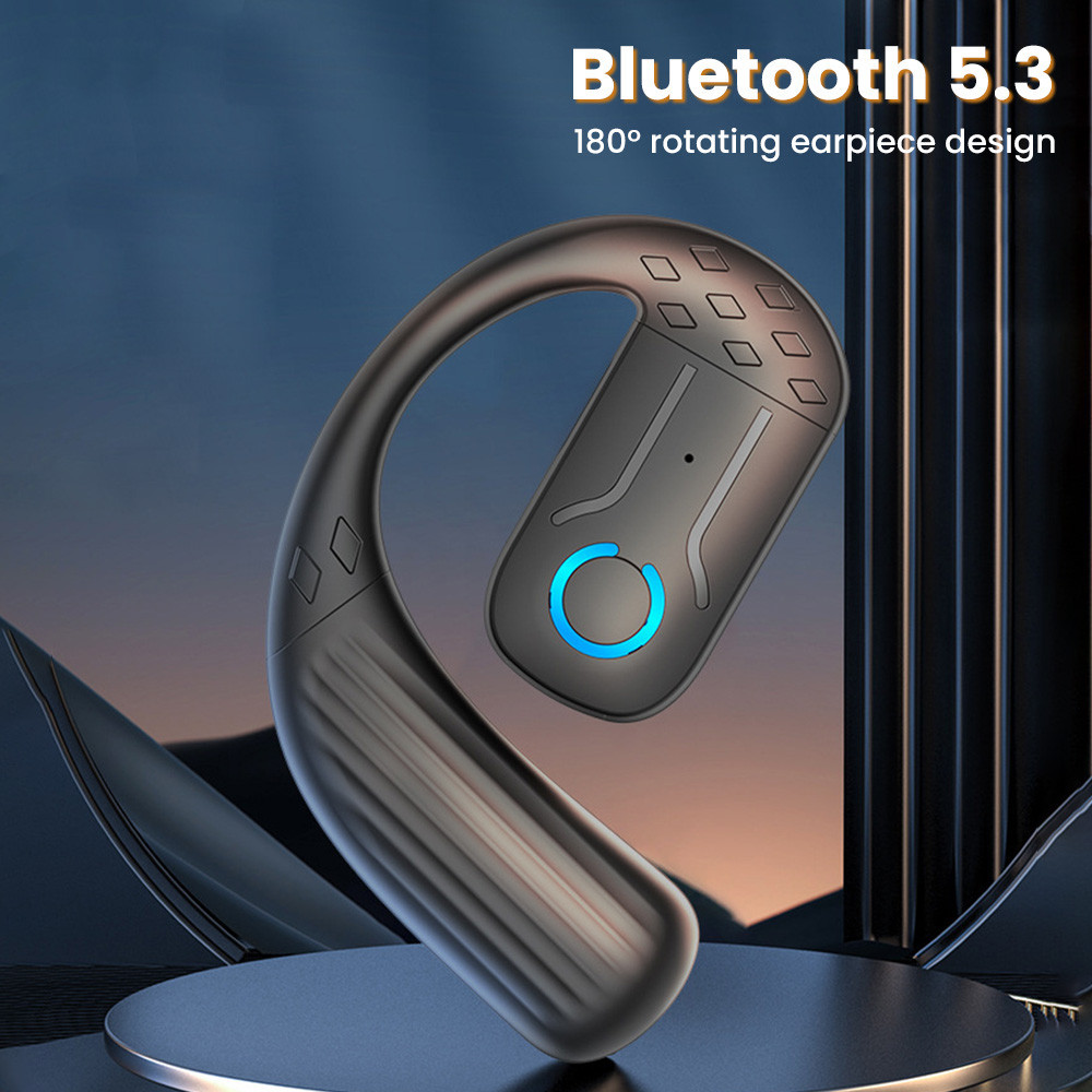 Rotating Single Ear Button OWS Sports Wireless Large Battery Ultra Long ...