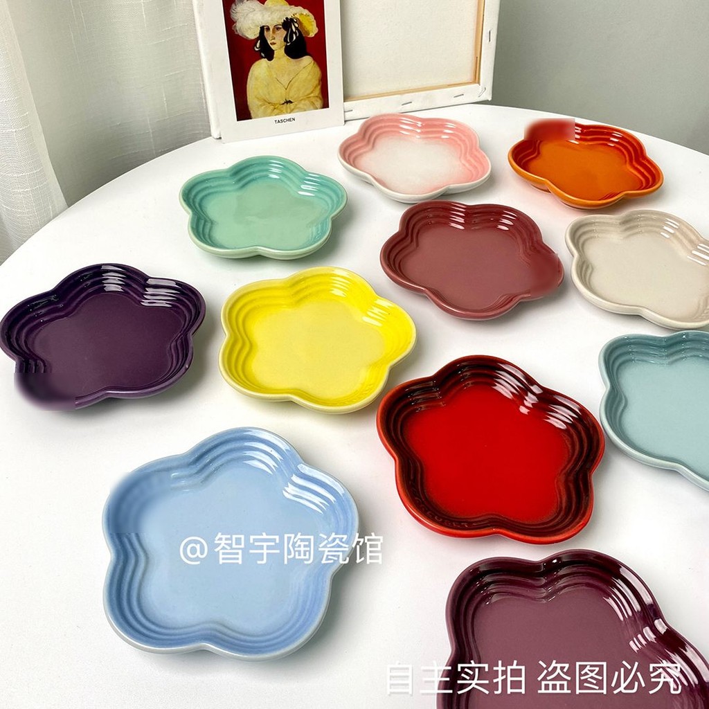 【IN STOCK】5.5 Inch/14cm Plum Blossom Small Plate Cat Bowl Sauce Plate ...