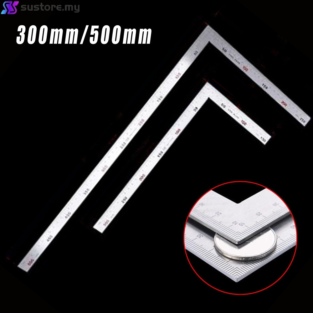 [Super] Scale Mark Right Angle Double Side L Fram Stainless Steel ...