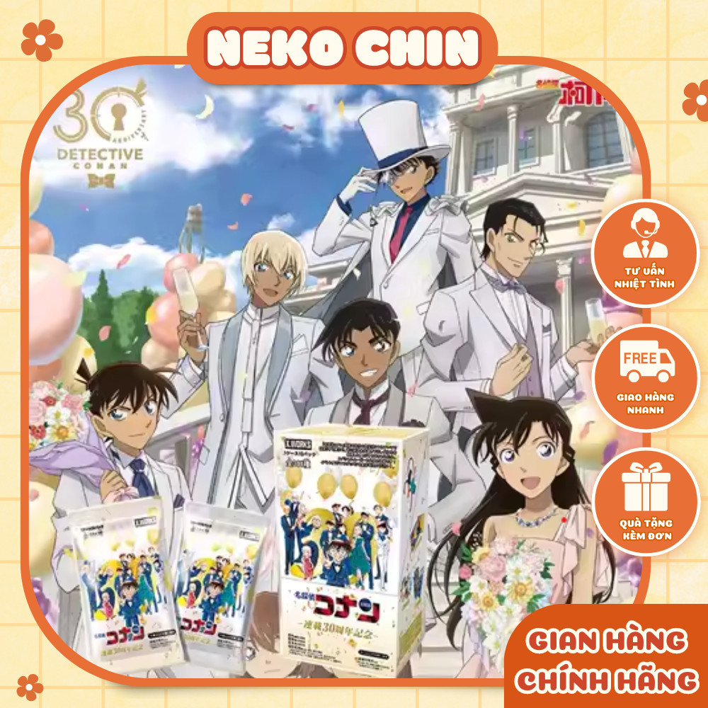 [SLEEVES Included] Conan 30th X-Work Character Card - Conan | Shopee ...