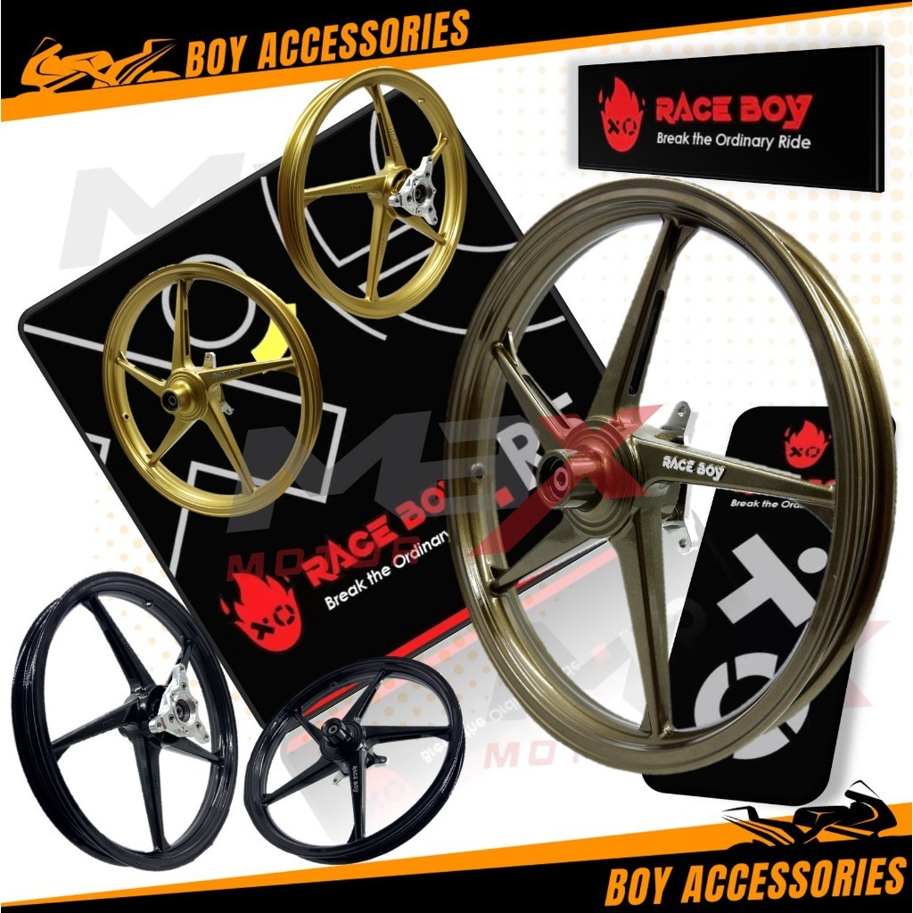 RACE BOY X ENKEI R5 SPORT RIM YAMAHA NVX NVX155 V1/V2 100% ORIGINAL ...