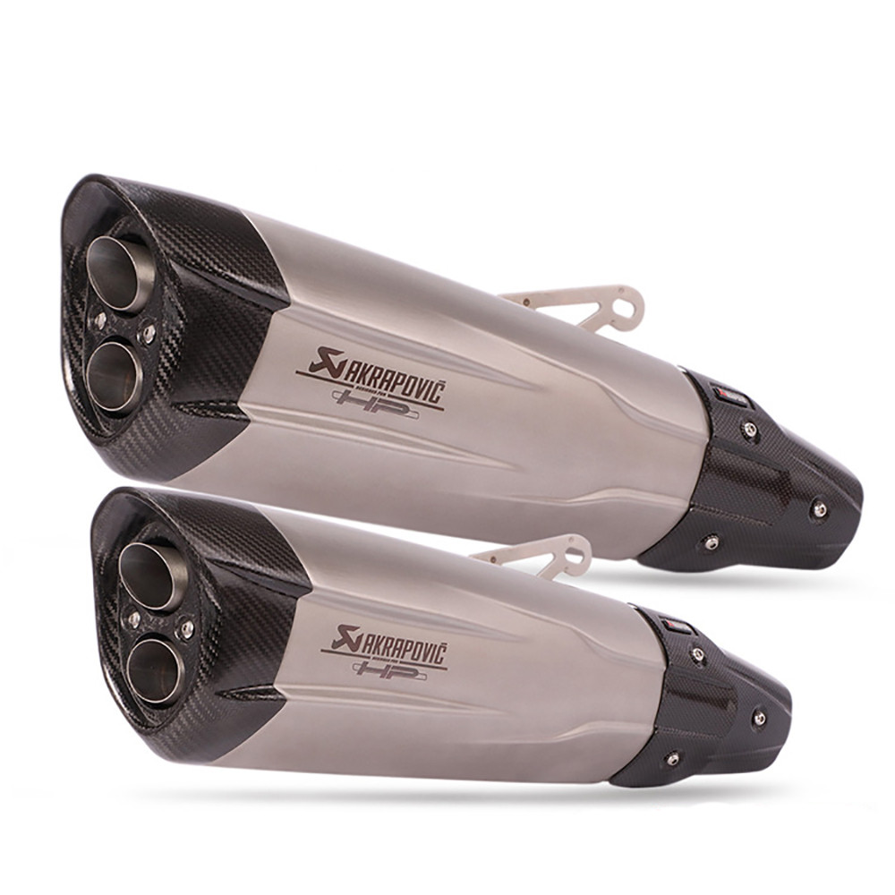 550MM Motorcycle Exhaust pipe Exhaust Muffler Escape Moto Muffler ...